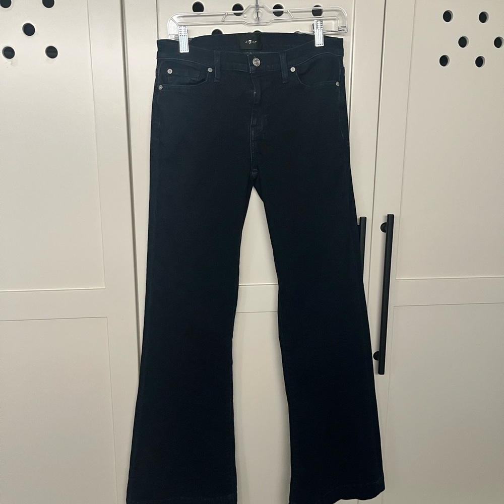 7 For All Mankind Dark Flare Jeans